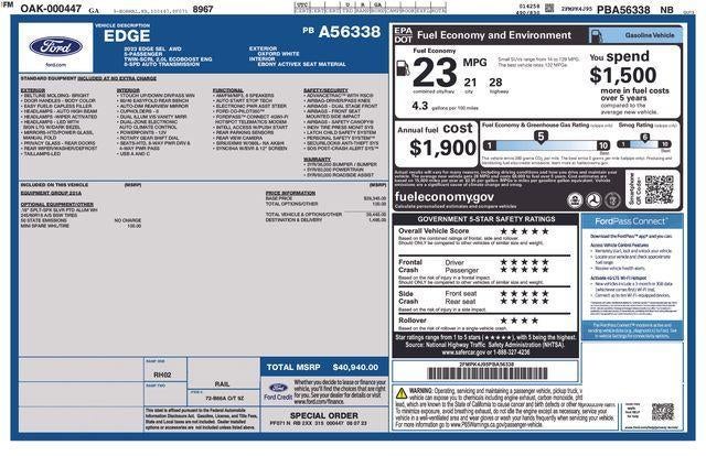 2023 Ford Edge SEL AWD