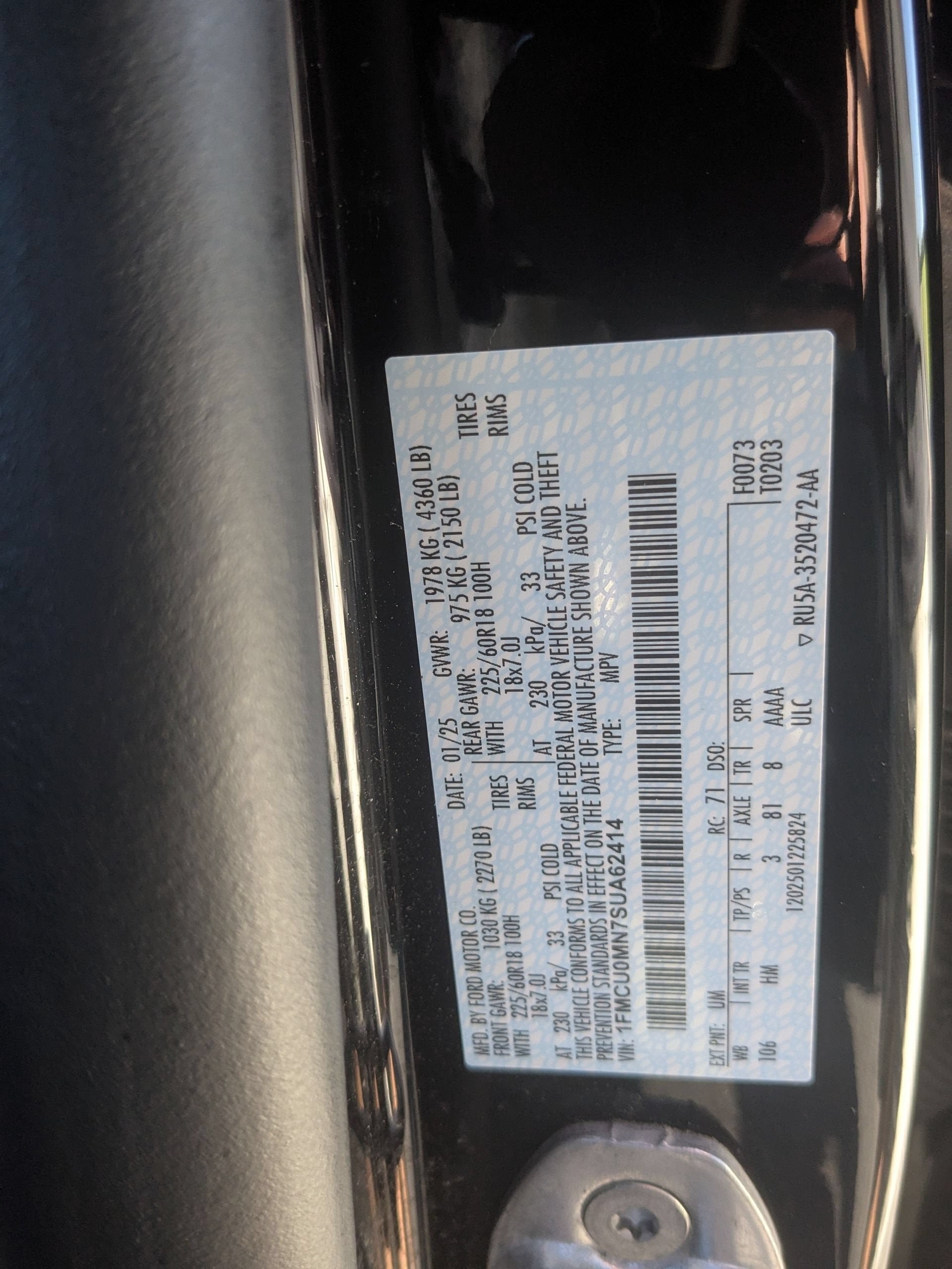 2025 Ford Escape ST-Line