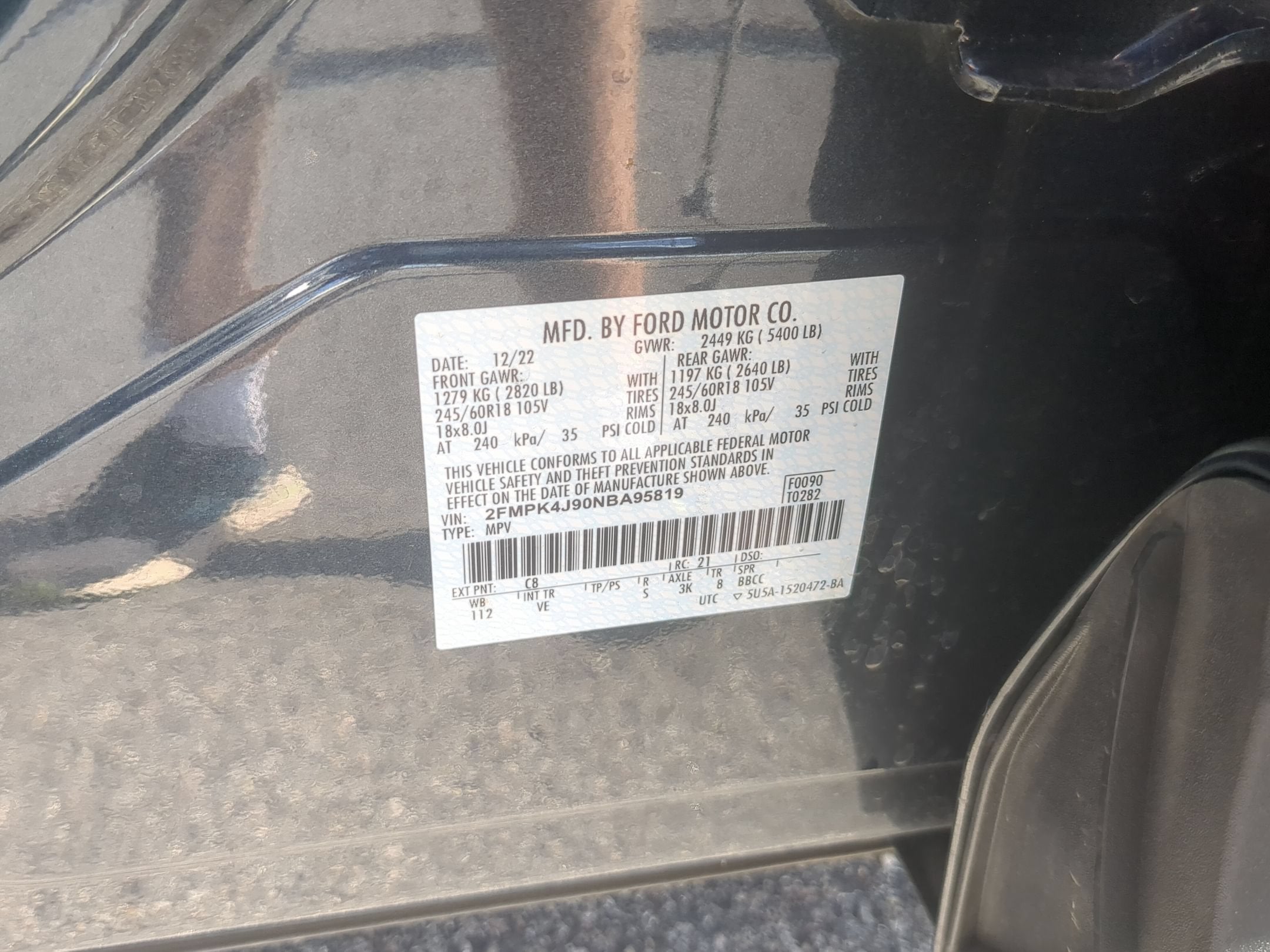 2022 Ford Edge SEL