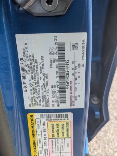 2020 Ford Fusion SE