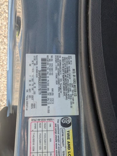2012 Ford Fusion SE