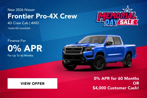 2026 Nissan Frontier